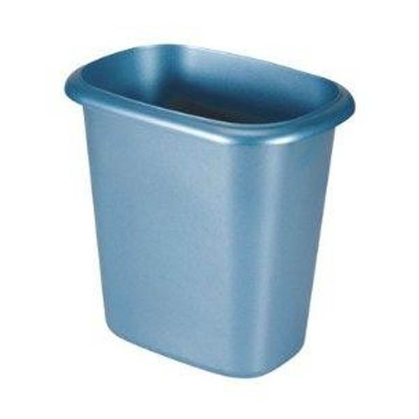 Blue Trash Can 8 qt